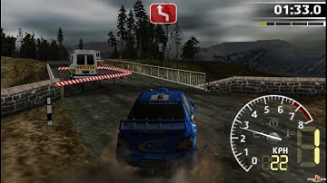 (PSP) WRC FIA World Rally Championship (UCES-00005) Gameplay PSXPLANET.RU