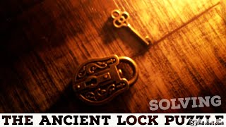 Solving The Ancient SHUYUE Lock Metal Puzzle !!!