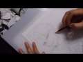 アナログ原稿の下絵~ペン入れ