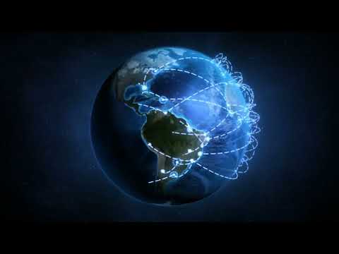 global network background animation TAKEN