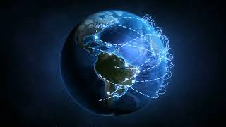 global network background animation TAKEN