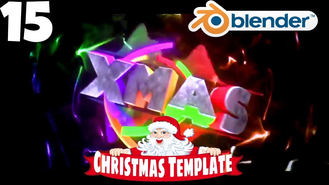 Best 15 Free Christmas Blender Intro Template [10/10] Points YouTube