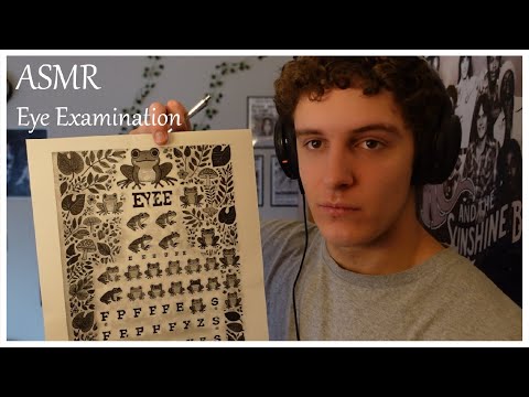 ASMR Relaxing Personal Attention | Eye Examination |