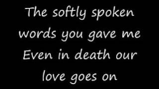 Video thumbnail of "Evanescence-Even in Death (With Lyrics!!!)"