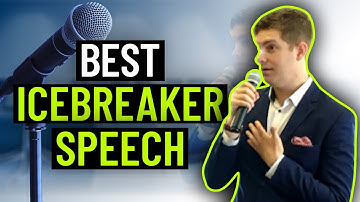 How To Give An Amazing Icebreaker Speech for Toastmasters