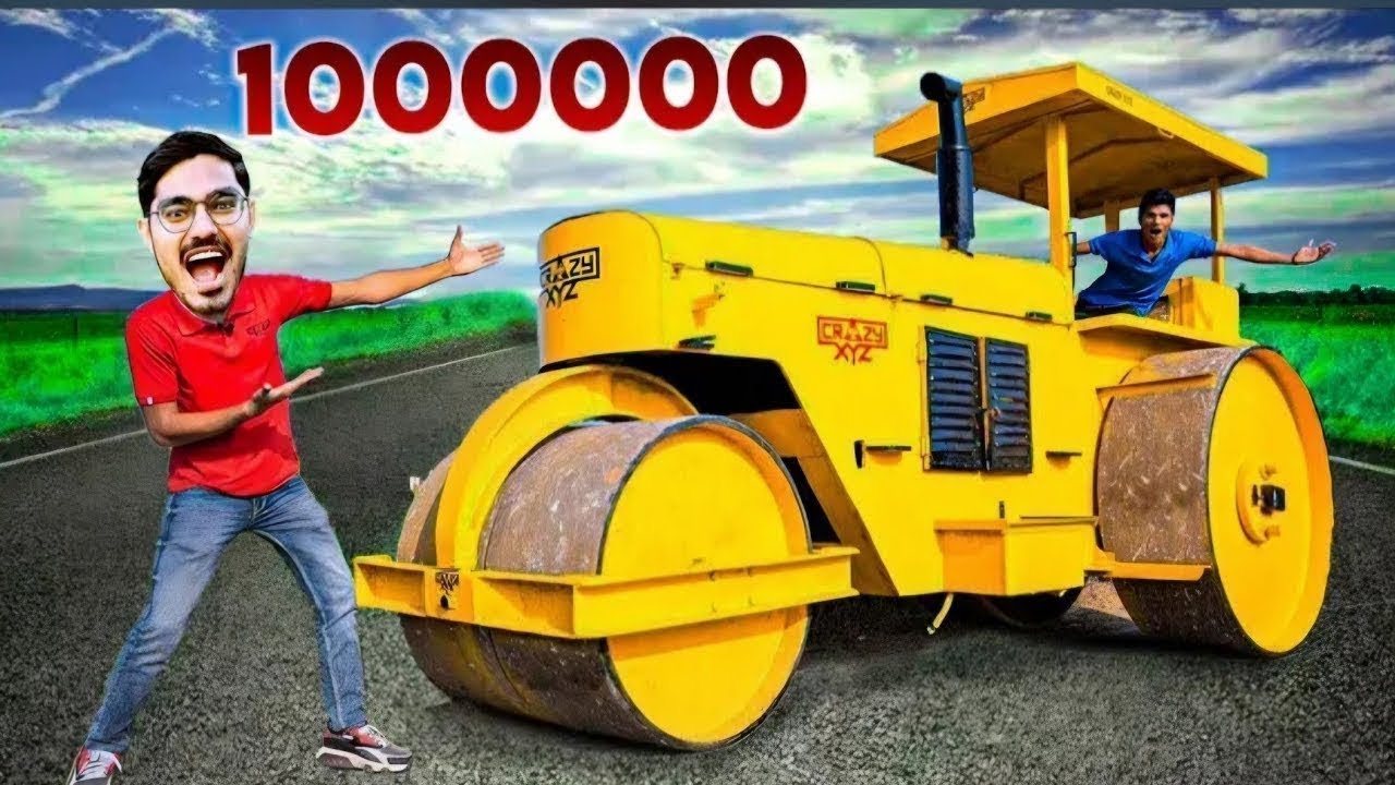 10 Lakh Ka ROAD ROLLER   आखिर हमने खरीद ही लिया   New Family Member