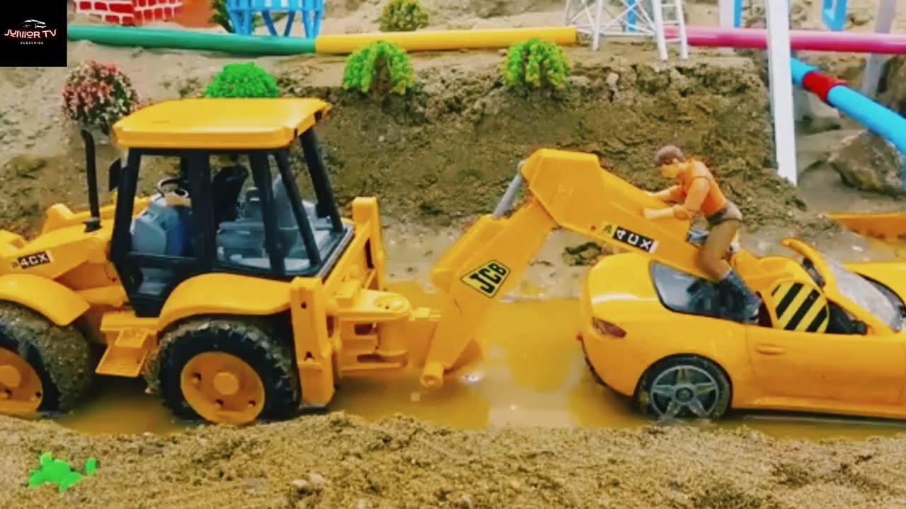 Mini Car Rescue Toy car cartoon video Mini rescue project #rescue mini car #part 4 ...