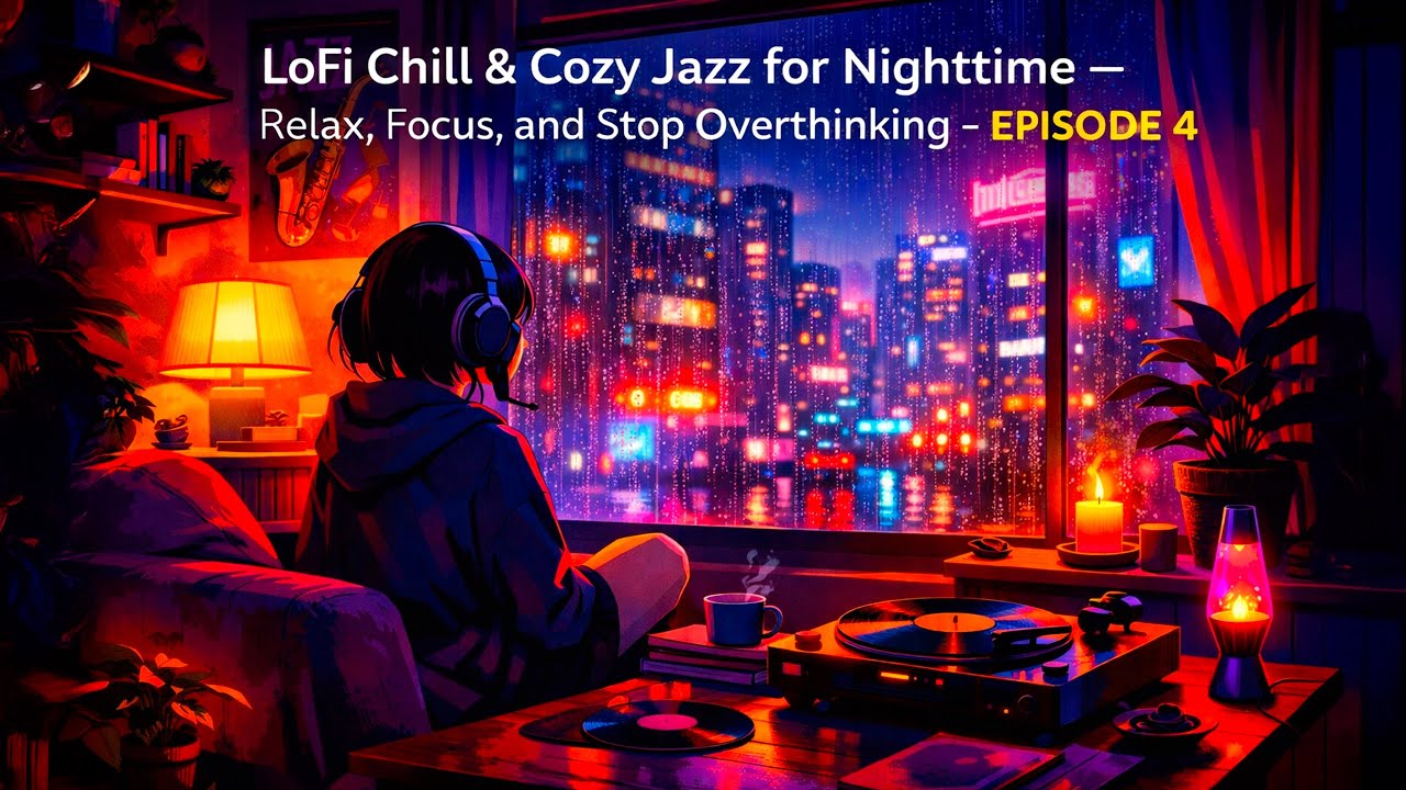 LoFi Relax, Focus, and Stop Overthinking All Night With This Fireplace Ambience
