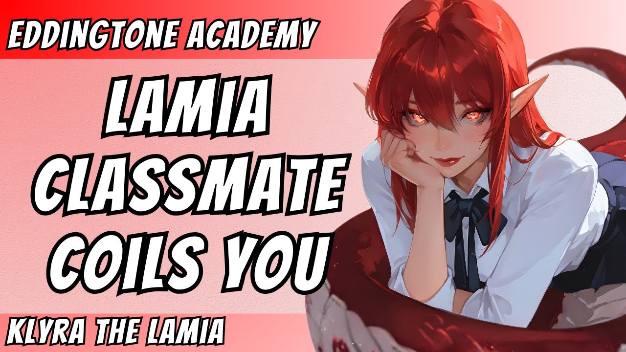 Lamia Classmate Coils You to Sleep in Rain and GIves You HeadPats [F4A] [Klyra] Sleep Aid ASMR RP