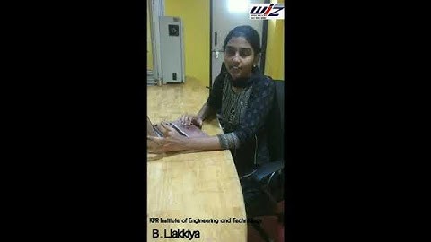 BEST EMBEDDED INTERNSHIP TRAINING INSTITUTE IN CHENNAI - WIZTECH AUTOMATION | STUDENT TESTIMONIAL