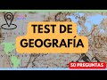 50 PREGUNTAS DE GEOGRAFÍA! || CUÁNTO SABES? QUIZ/TRIVIA/TEST