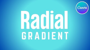 Radial Gradient Background in Canva - Canva Tutorial For Beginners