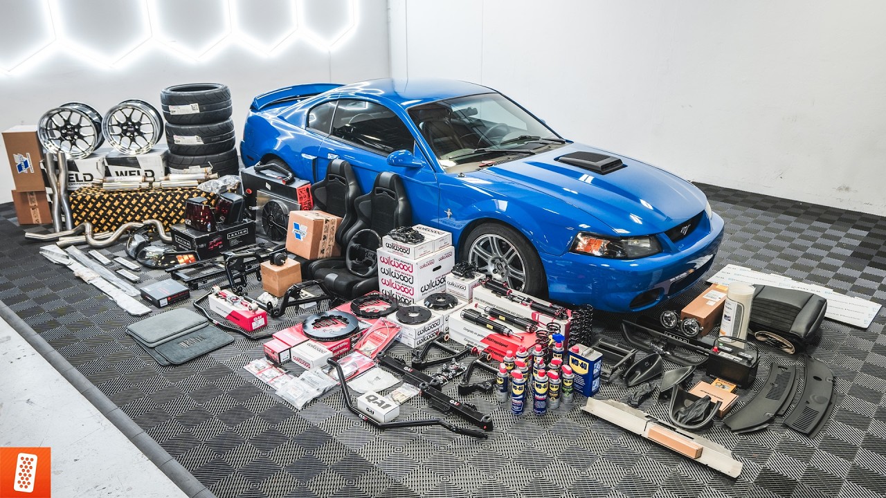 Surprising our SUBSCRIBER with HIS DREAM CAR BUILD! (Full Transformation) 2003 Ford Mustang Mach 1
