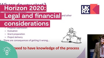 Horizon 2020: Legal and financial considerations