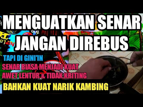 Sebuah percobaan pribadi dimana saya mencoba merebus senar pancing, dan hasilnya ternyata senar panc. 