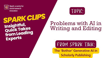 Problems with AI in Writing and Editing - Spark Clips