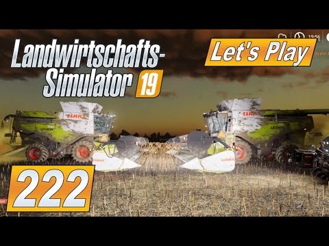lets play a little game #LS19 #222 Courseplay sammelt drischt und presst #Farming Simulator 2019 #LetsPlay Landwirtschaft