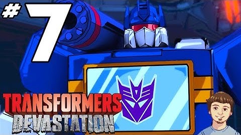 Transformers Devastation Gameplay Walkthrough - PART 7 - Soundwave Boss Fight!!!