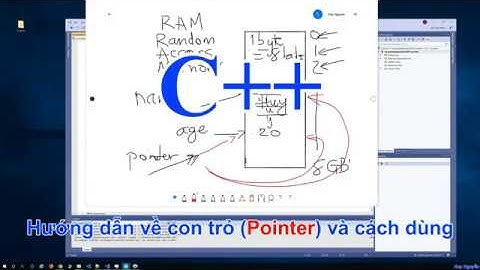 050 - C++ Hướng dẫn về con trỏ (Pointer) và cách dùng