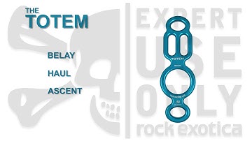 Totem Rappel Device - Belay, Haul and Ascent Modes