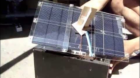 Simulasi Charger HP dengan Tenaga Matahari