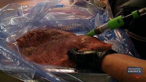 Myron Mixon Gives His Pro Tip On How To Inject Brisket | BBQ Pit Wars