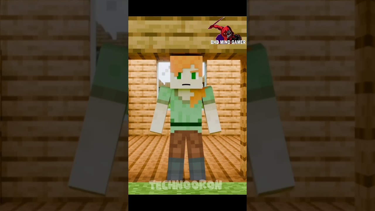 Touch My Friends = Game Over#Minecraft #Herobrine #Shorts #Animation #Sigma