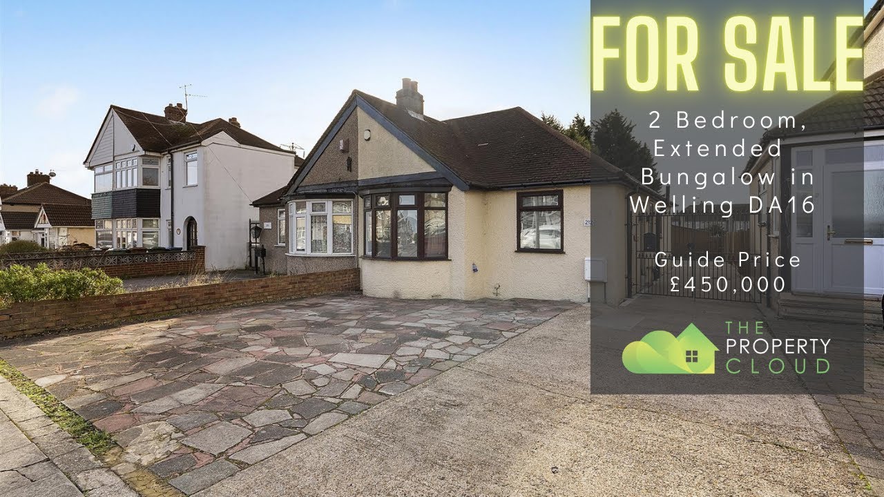 🤩 A superb 2 Bed Bungalow in Welling DA16 For Sale | Aaron Kirk | The Property Cloud
