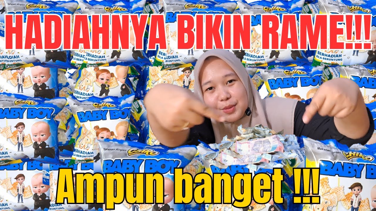 Ciki Rame Rame UNBOXING CIKI VIRAL !!! HADIAH UANGNYA BIKIN RAME !! CIKI BABY BOY ISI ...