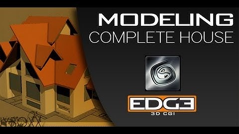 3ds Max For Beginners:  Exterior Modeling a Complete House Part 2 by Bunnyboxx