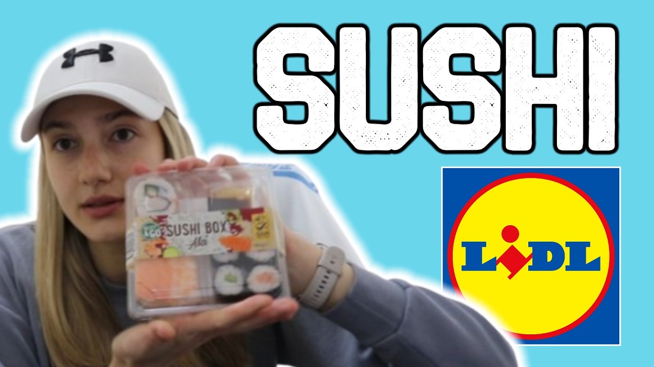 Probavam SUSHI iz LIDLA