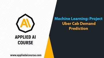 Uber Cab Demand Prediction @Applied AI Course/ AI Case Study