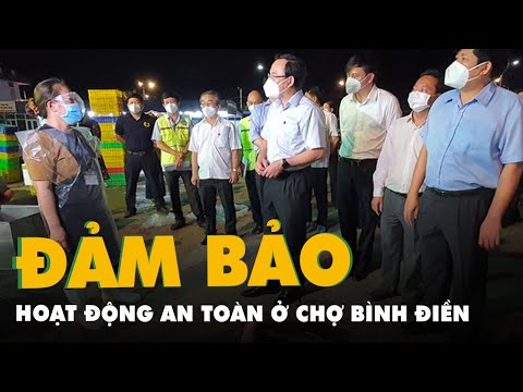 Video Chợ đầu mối Bình Điền phải đảm bảo hoạt động an toàn... - youtube