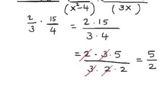 Multiply Rational Expressions and Simplify Results