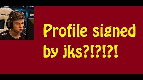 Profile signed by jks?!?!?