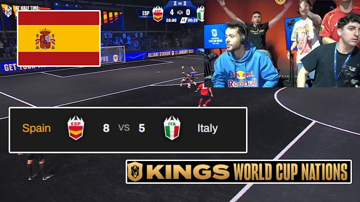 DjMaRiiO Y PRESIDENTES REACCIONAN A ESPAÑA VS ITALIA #kingsworldcupnations