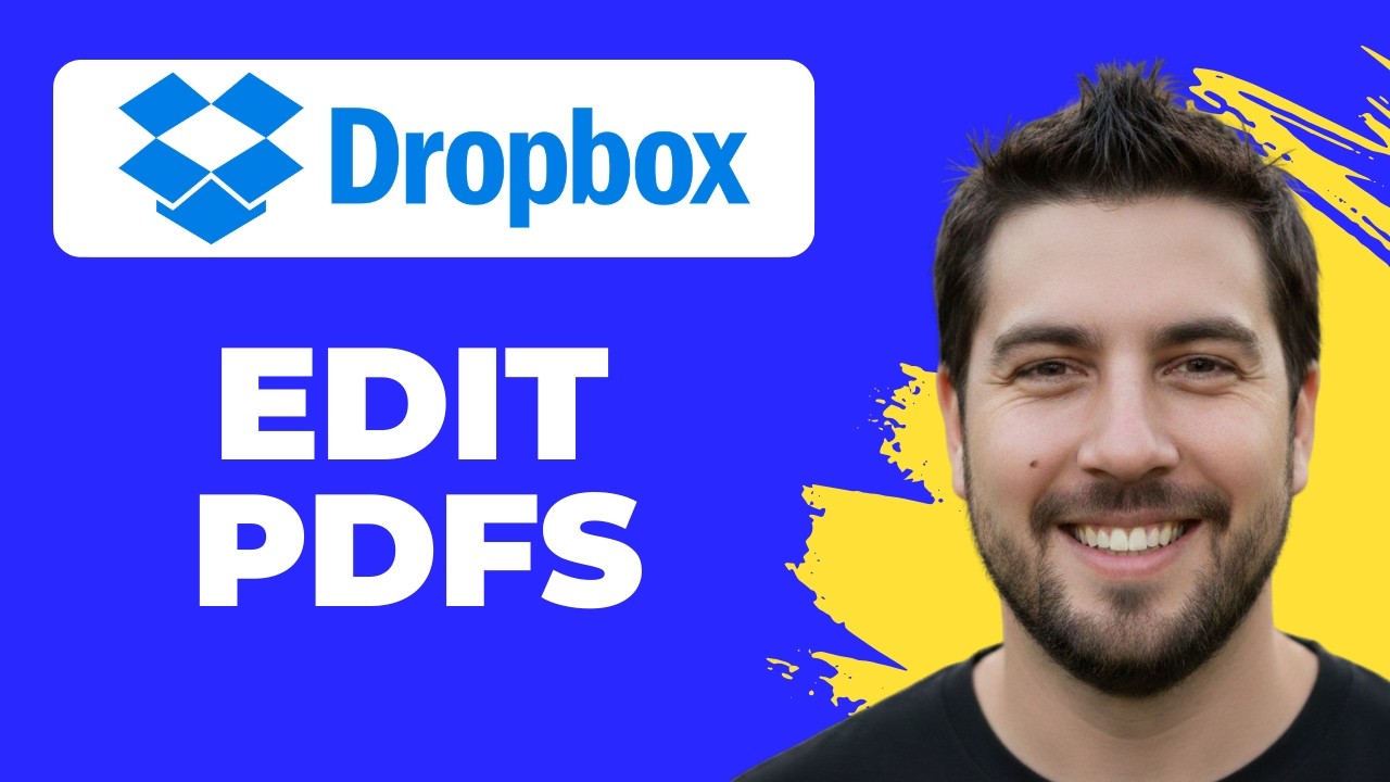 How To Edit PDFs In Dropbox (Quick Guide) - YouTube