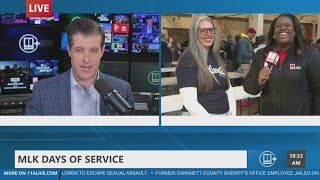 11Alive kicks off MLK Days of Service with community volunteering