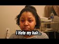 Hair Meltdown | I HATE MY NATURAL HAIR!?!