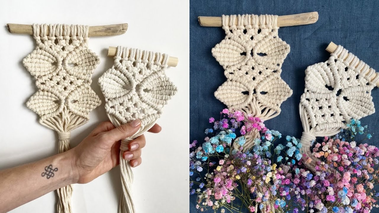 DIY Macrame Pattern Intermediate - YouTube