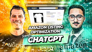 Mastering ChatGPT for Amazon Listing Optimization: With Jonathan Tilley, CEO of ZonGuru