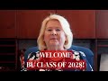 A message from kelly a walter  welcome to boston university