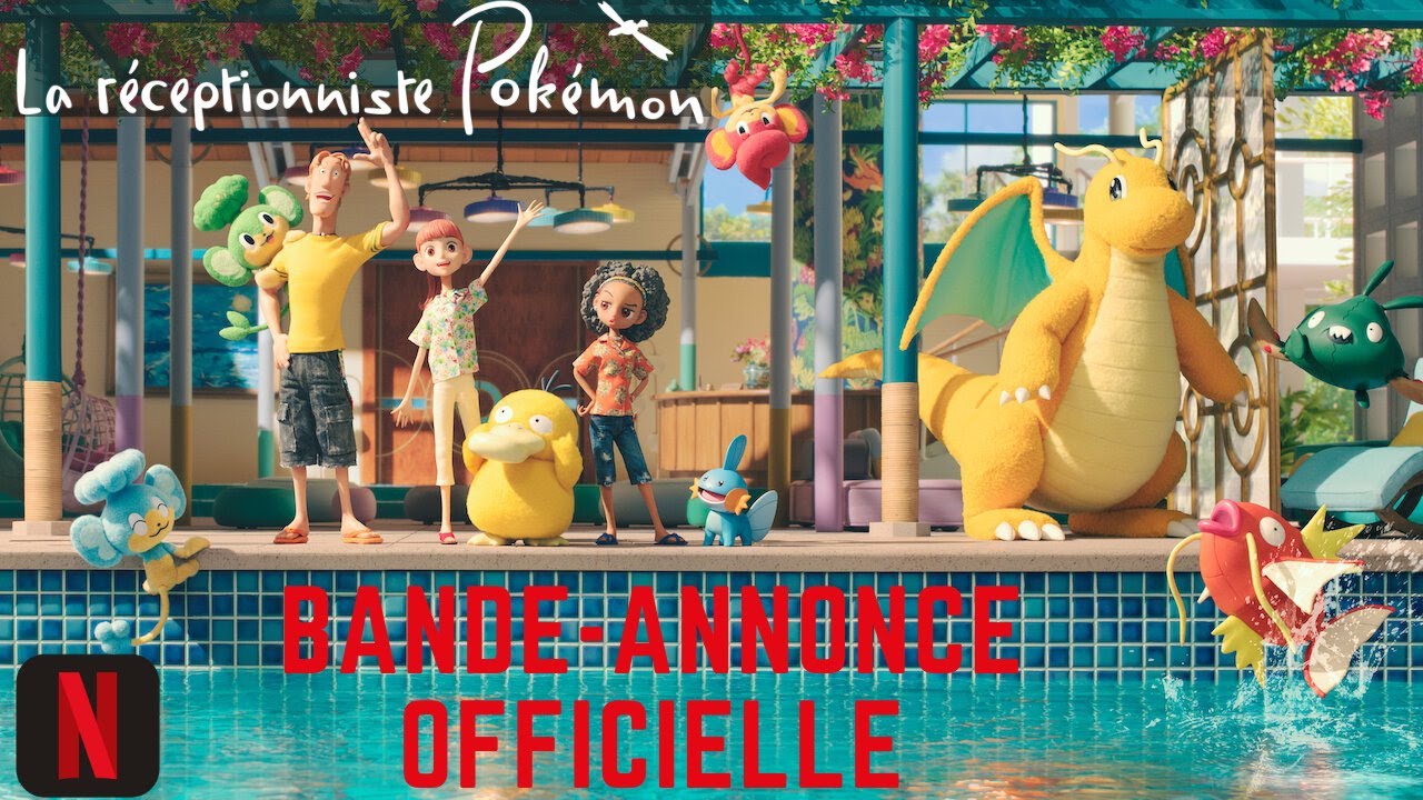 La réceptionniste nouvelle série Pokémon sur Netflix YouTube La réceptionniste nouvelle série Pokémon sur Netflix YouTube