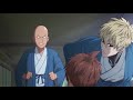 Saitama went to hot springs with other heroes, silver fang vs saitama. (English dub)