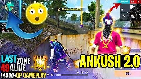 TOP 1 GLOBAL PLAYER PLAY LIKE HACKER || ANKUSH FF 2.O USE M82B LIKE HACKER || HACKER IN MY GAME