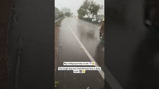 struggles of travelling in rain from bike 😀 #bikelife #vlog #night