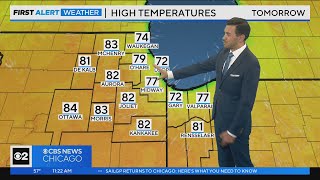 Chicago First Alert Weather:  Temperatures climbing