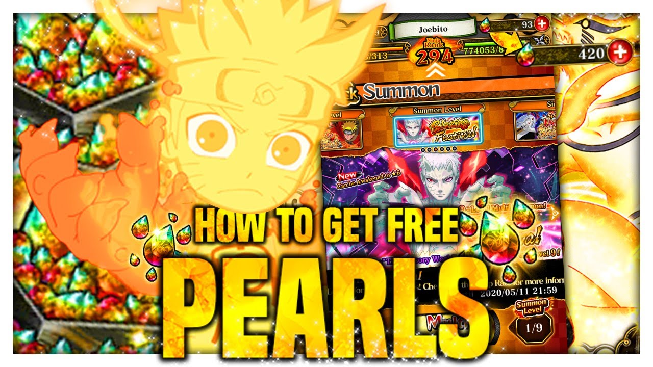 THE ULTIMATE FREE PEARL GUIDE! How To Get Free Pearls | Naruto Ultimate Ninja Blazing