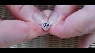 Squeezing the goo out of a fruit gum like a pimple (so satisfying!)