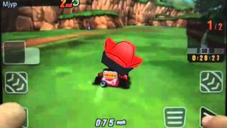 [iPhone game]KartRider rush multi mode play video screenshot 5